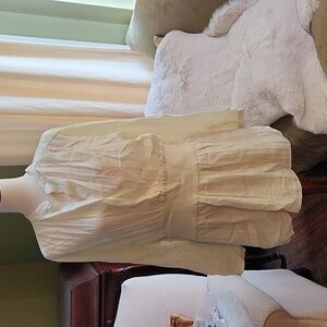 NWT Rag & Bone Cream Mini Dress-Size L